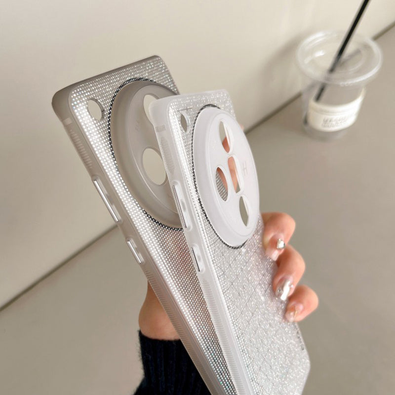 Q.COO For Oppo Find X7 5G TPU Case Aurora Effect Anti-scratch Phone Cover Q.COO For Oppo Find X7 5G TPU Case Aurora Effect Anti-scratch Phone Cover